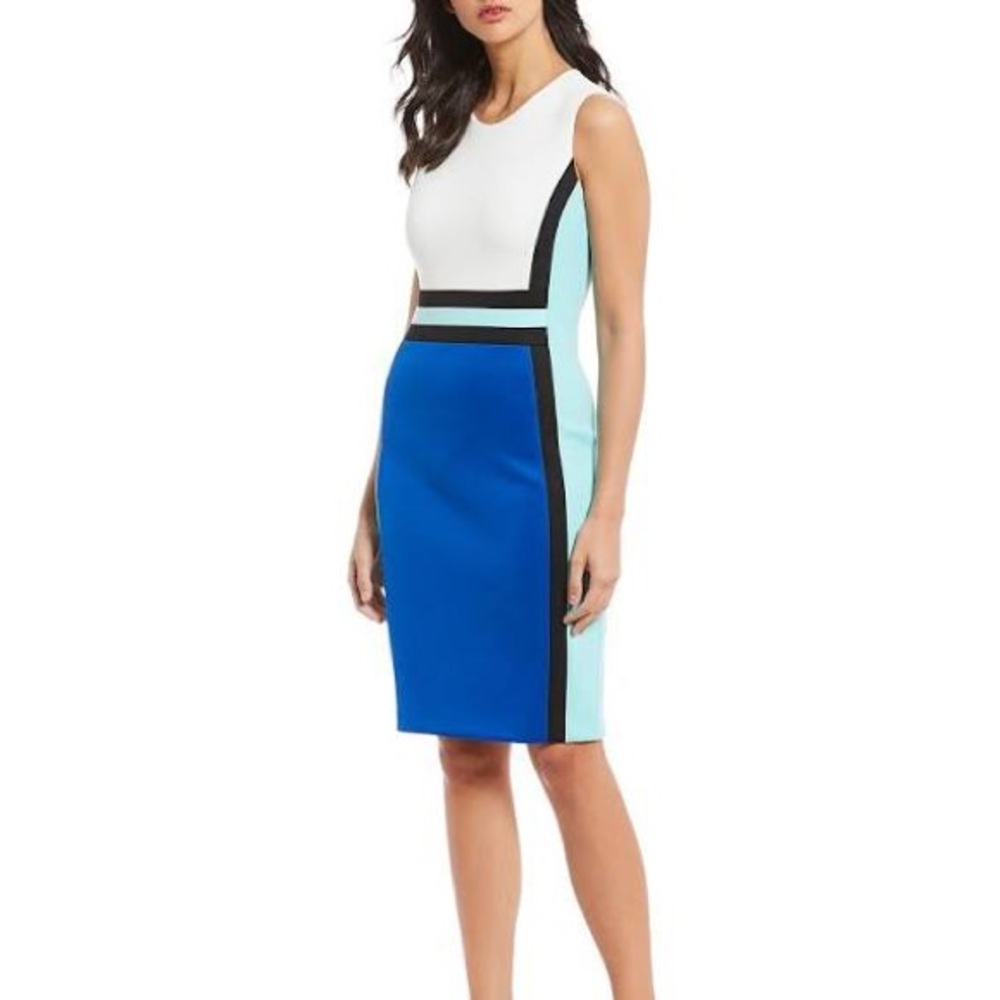 Calvin Klein Awesome Color Block Dress - NWT!